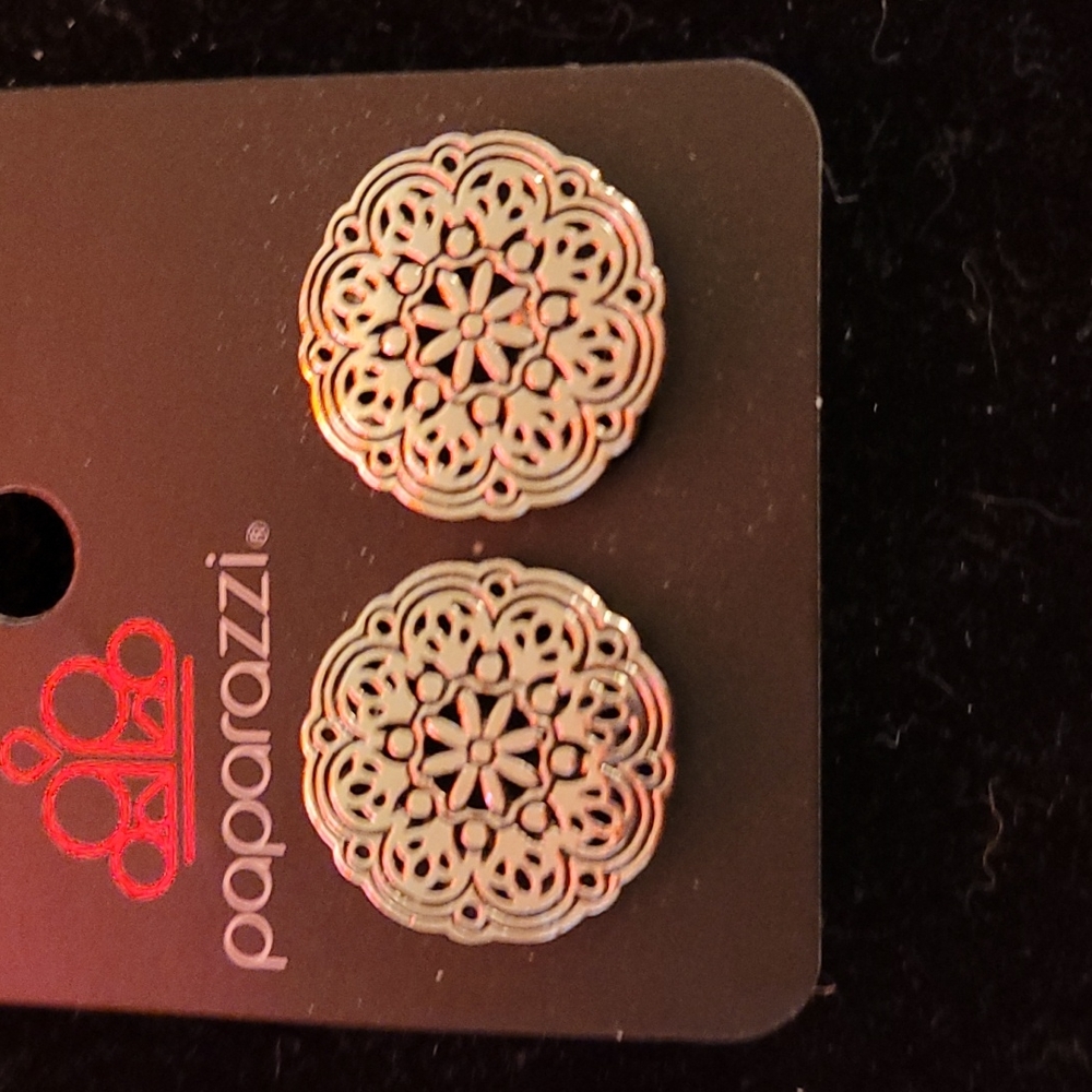 clip on silver earrings